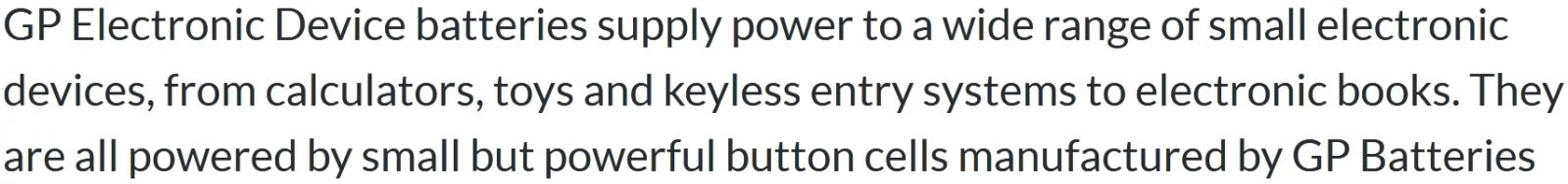 סוללות כפתור ליתיום GP BATTERIES LITHIUM